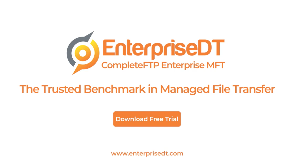 CompleteFTP EnterpriseMFT - The Trusted Benchmark in Managed File Transfer